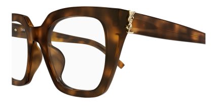 Saint Laurent SLM143 Tortoise glasses - Tortoise - Side View