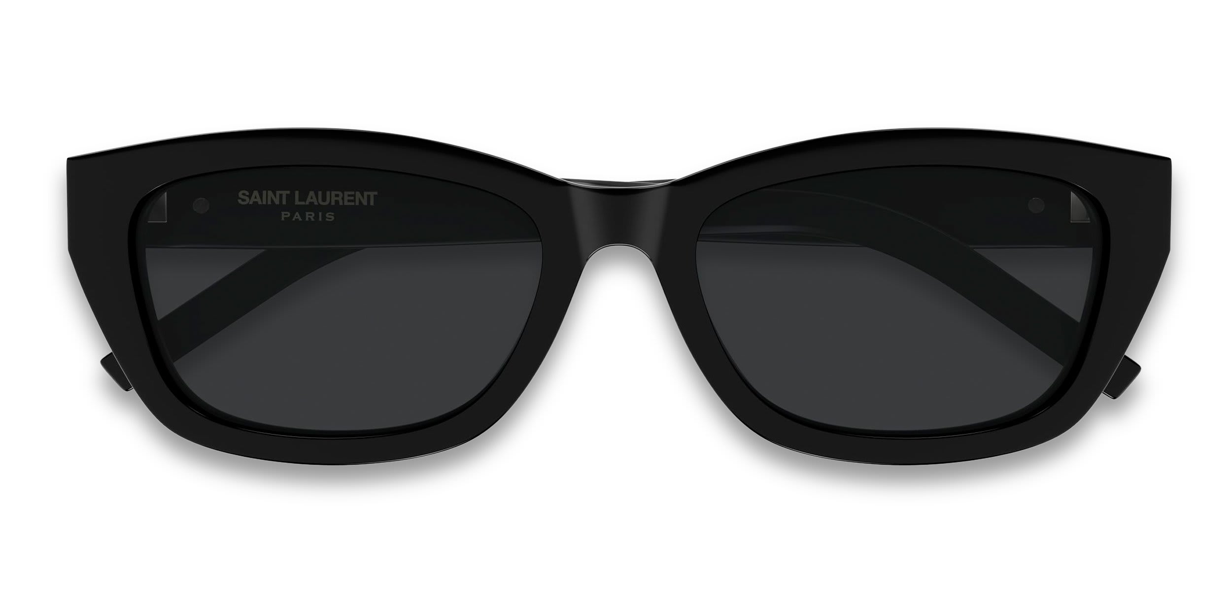 Saint Laurent SLM153 Black glasses - Black - Frontal View