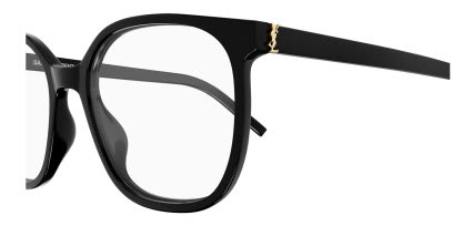 Saint Laurent SLM155 Black glasses - Black - Side View