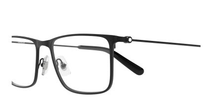 Mont Blanc MB0464O Black glasses - Black - Side View