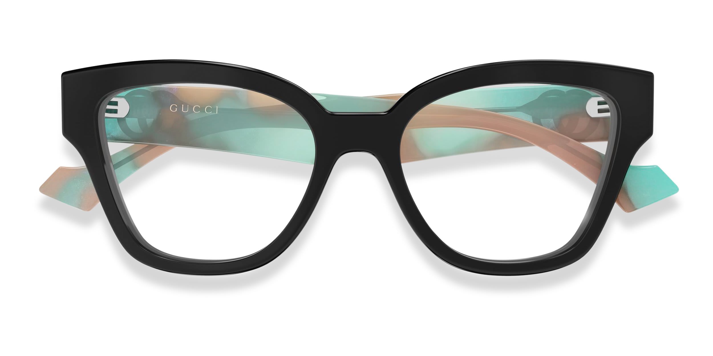 Gucci GG1424O Black glasses - Black - Frontal View