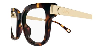 Chloe CH0353O Tortoise glasses - Tortoise - Side View