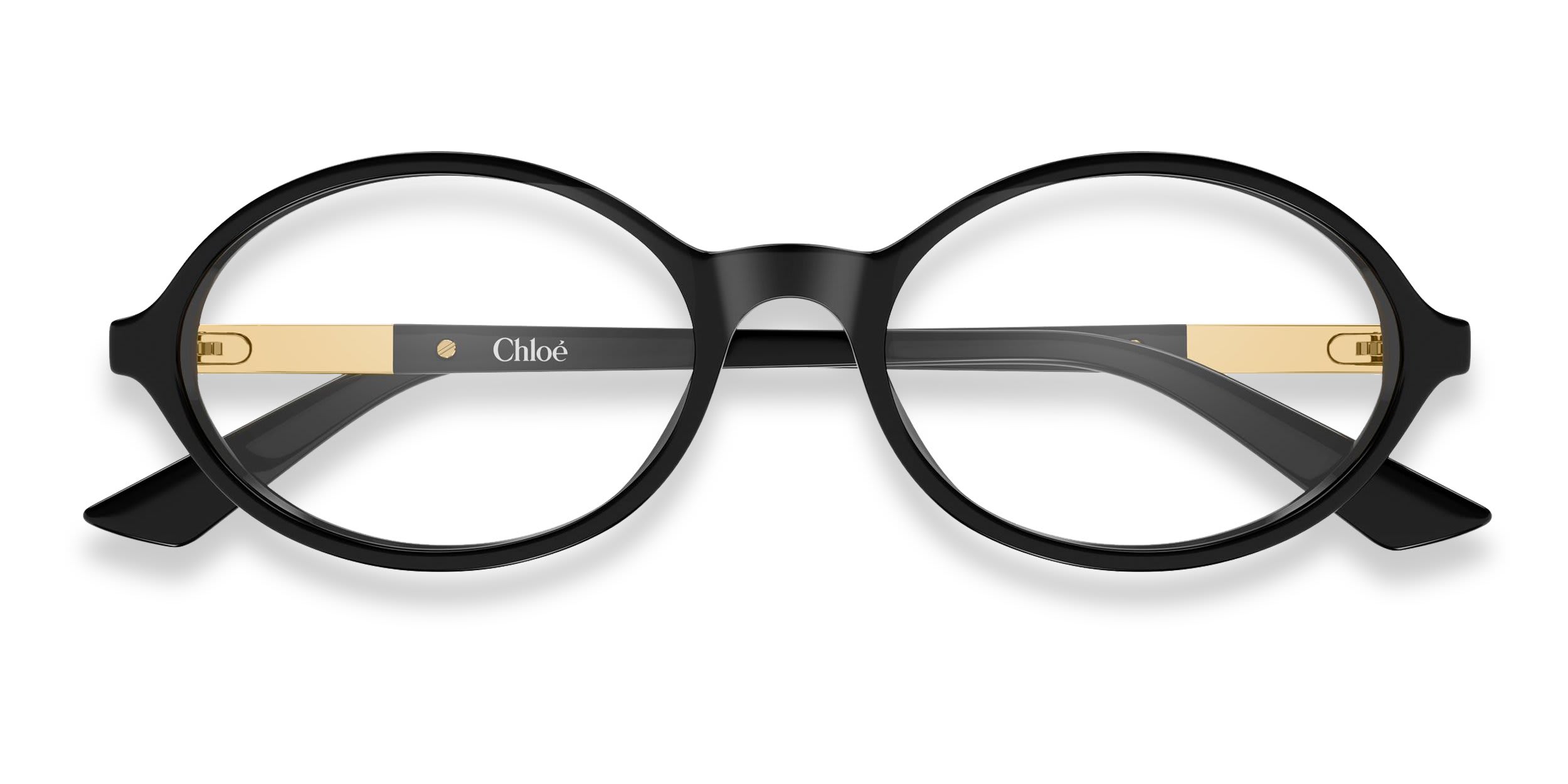 Chloe CH0367O Black glasses - Black - Frontal View