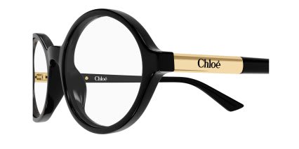 Chloe CH0367O Black glasses - Black - Side View