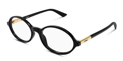 Chloe CH0367O Black glasses - Black - Angle View