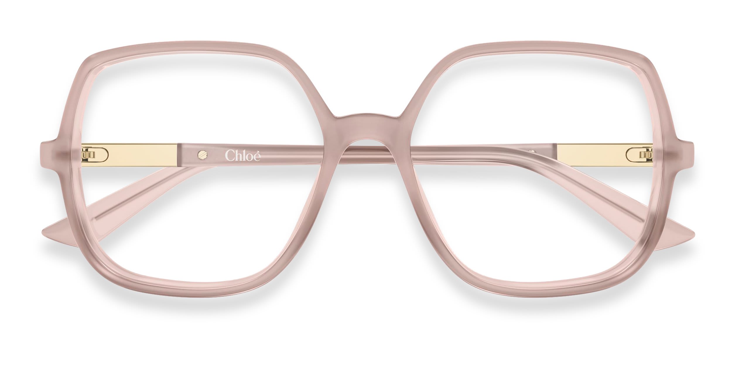 Chloe CH0368O Beige glasses - Beige - Frontal View