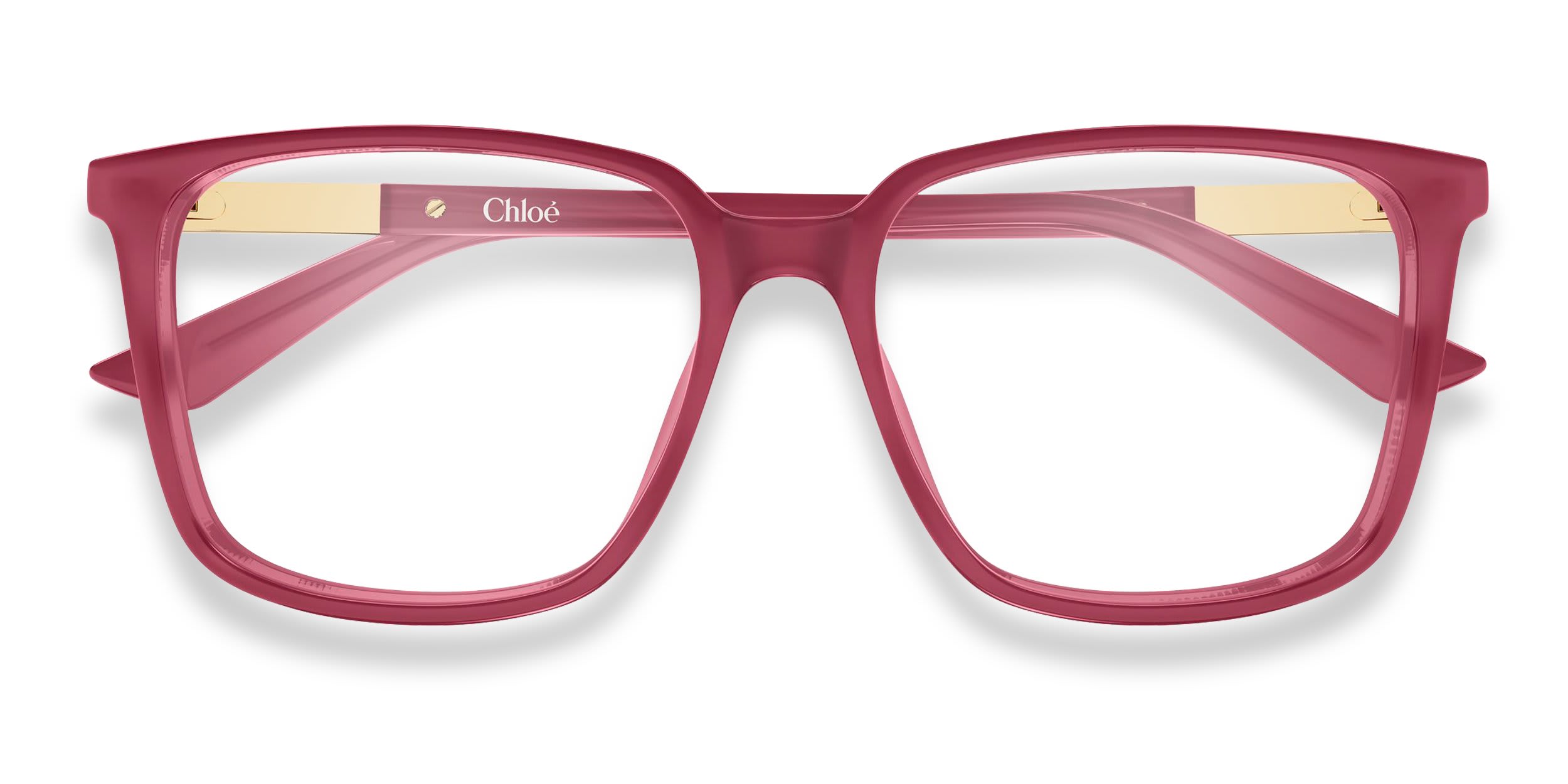 Chloe CH0369O Red glasses - Pink - Frontal View