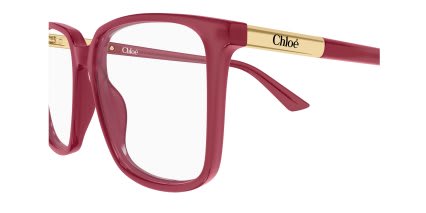 Chloe CH0369O Red glasses - Pink - Side View