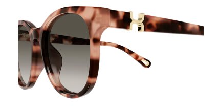 Chloe CH0375SK Tortoise, Gray glasses - Tortoise / Gray - Side View