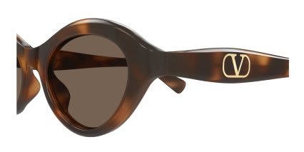 Valentino VG0008S Tortoise glasses - Tortoise - Side View