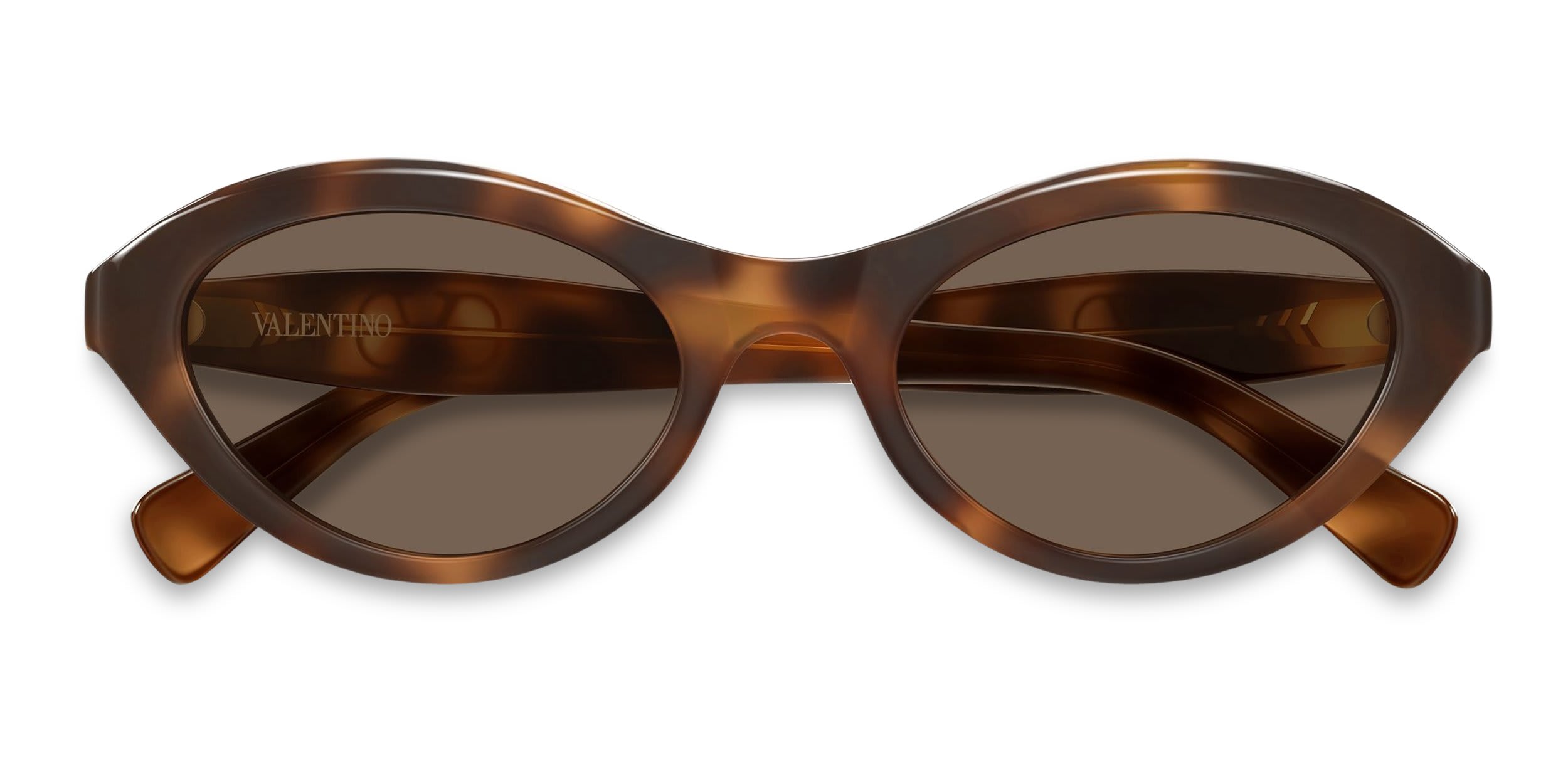 Valentino VG0008S Tortoise glasses - Tortoise - Frontal View