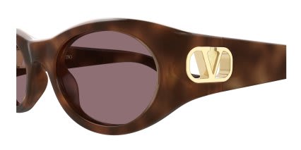 Valentino VG0015S Tortoise glasses - Tortoise - Side View