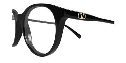 Valentino VG0020O Shiny Black glasses - Shiny Black - Side View
