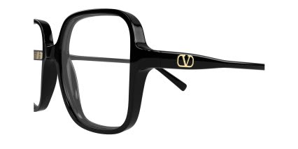 Valentino VG0021O Shiny Black glasses - Shiny Black - Side View