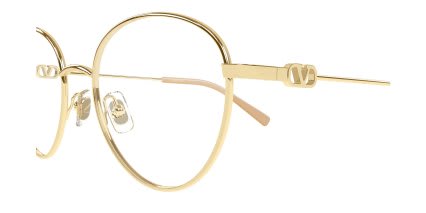 Valentino VG0031O Gold glasses - Gold - Side View