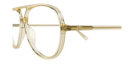 Valentino VG0023O Yellow glasses - Yellow - Side View
