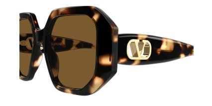Valentino VG0003SA Tortoise glasses - Tortoise - Side View