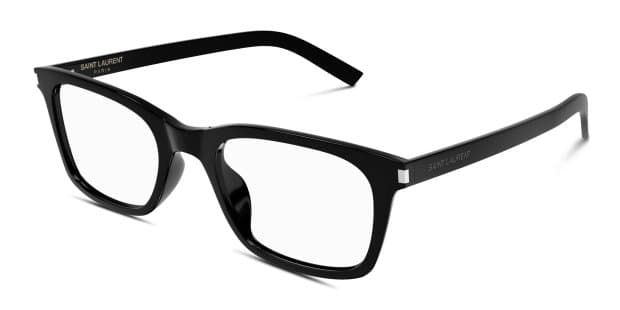 Saint Laurent SL718 Black Eyeglasses | OTTICA.com